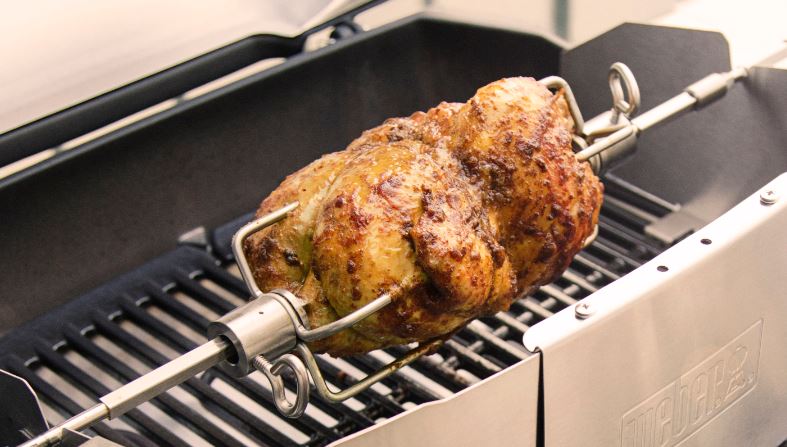 Foto Marokkaanse Kip Van Het Spit